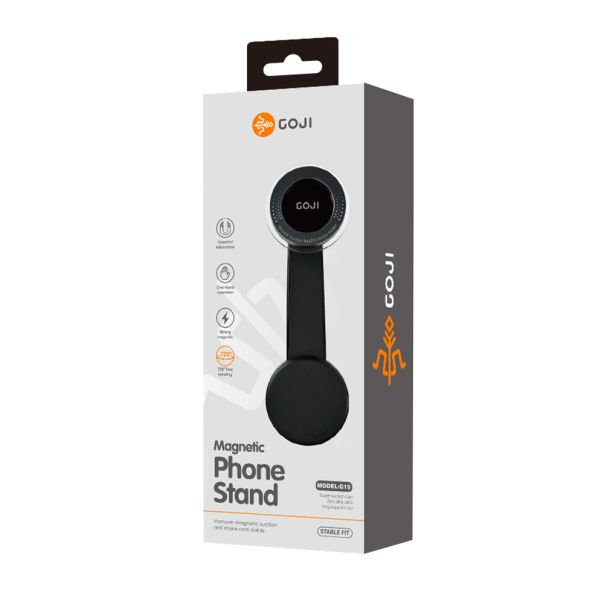 Držač za mobilni telefon Goji G15 magnet i vakum, crna - D2086
