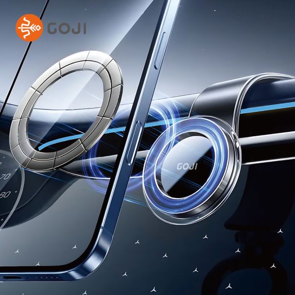 Držač za mobilni telefon Goji G15 magnet i vakum, crna - D2086