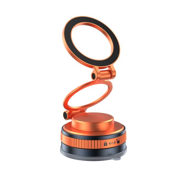 Držač za mobilni telefon OH-X209 magnet i vakum, narandžasta - D2094