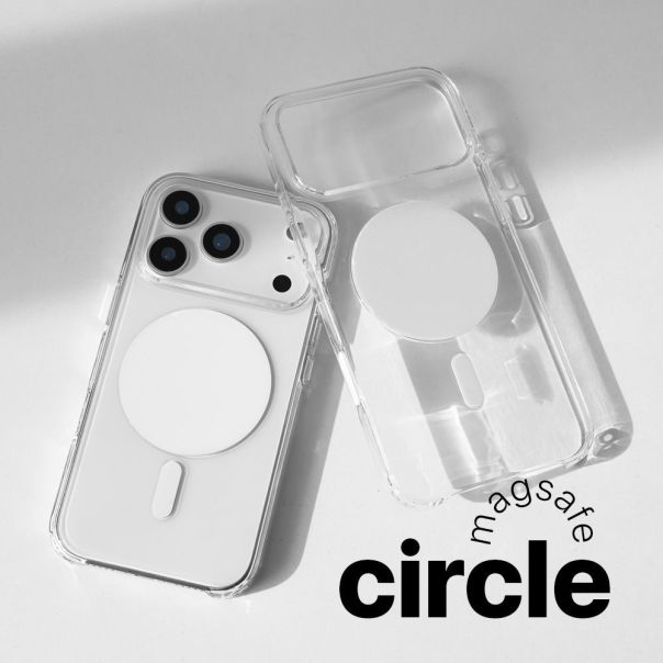 Maska za iPhone 17 Pro/18 Pro 6.3 transparent Magsafe Circle - EP3319826