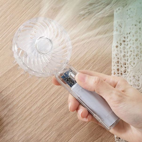 Rucni ventilator REMAX RS-SF01 transparent - 221107