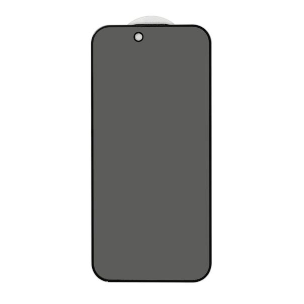Zastitno staklo Tempered Glass Privacy Teracell Titan 2.5D za iPhone 17 Air 6.6 crni - 223807