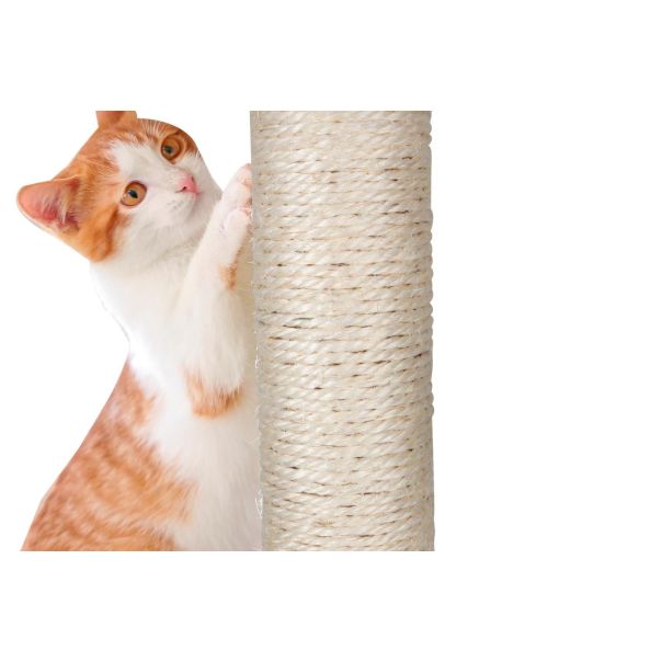 PET COMFORT Stub za grebanje za mačke sivi 40 × 40 × 62 cm - EP3151008