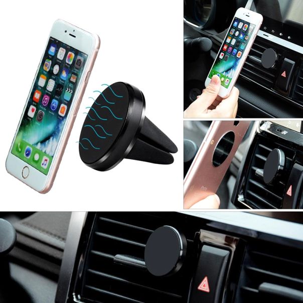 Držač za mobilni telefon VCH4 magnetni, crna - D434