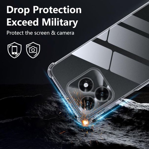 Maska za Honor X5c Plus Transparent Ice Cube - 224869