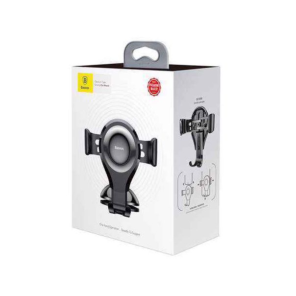 Držač za mobilni telefon BASEUS Osculum Gravity, crna - D535