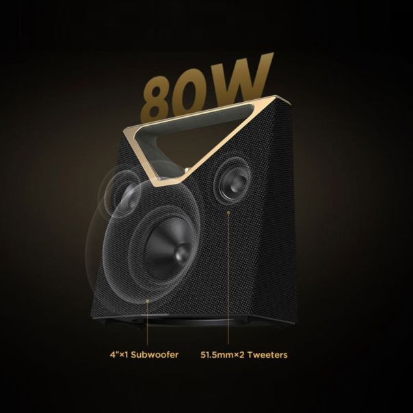 Bluetooth zvucnik BUGANi Brief Plus BS12304 bez-zlatni - 217291