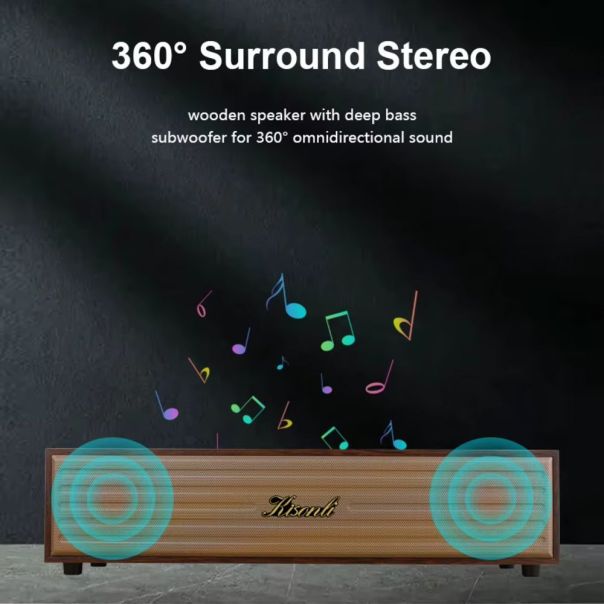 Bluetooth zvucnik Kisonli G11a svetlo braon - 224803