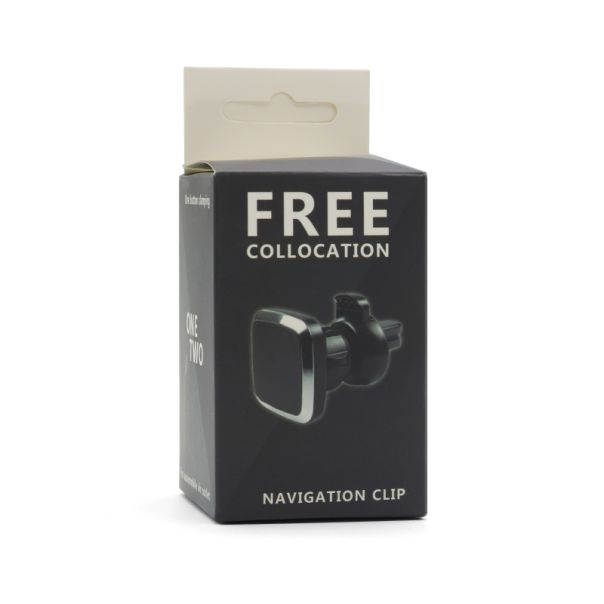 Držač za mobilni telefon Square magnetni, crna - D733