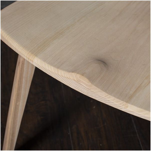 MEDA FURNITURE Luka – drvena stolica sa tapaciranim sedištem - TakuIzd45