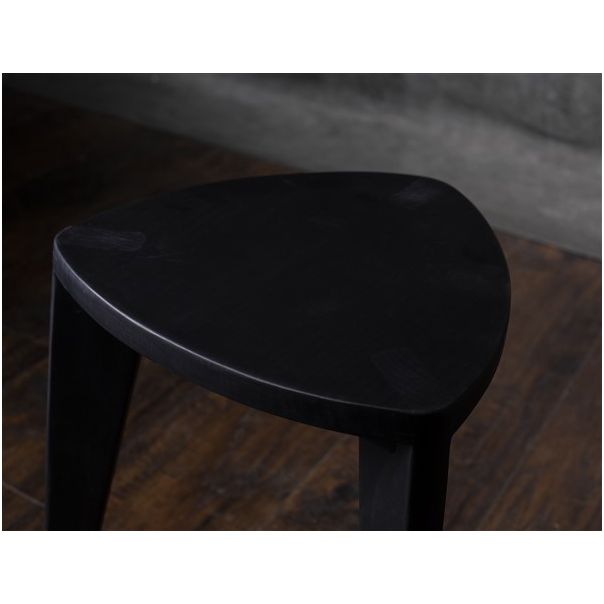 MEDA FURNITURE Hoklica Sumi crna –  45 cm - CrnaM45rav