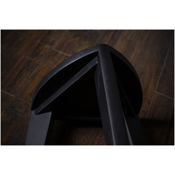 MEDA FURNITURE Hoklica Sumi crna –  45 cm - CrnaM45rav