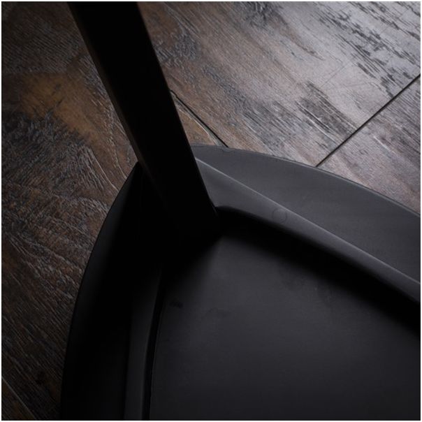 MEDA FURNITURE Hoklica Sumi crna –  45 cm - CrnaM45rav