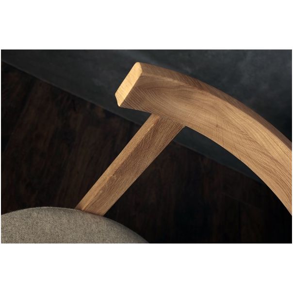 MEDA FURNITURE Drvena stolica Takumi – Jasen - LukaTap40