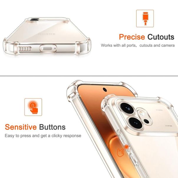 ICE CUBE Maska za Honor 600 Transparent - EP3104698