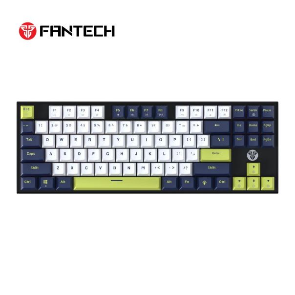 FANTECH Tastatura Mehanicka Gaming MK877S RGB Atom 87S Mori bela (taro switch) - EP3169520