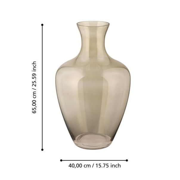 EGLO Staklena vaza 60x40cm Longkali - 421378