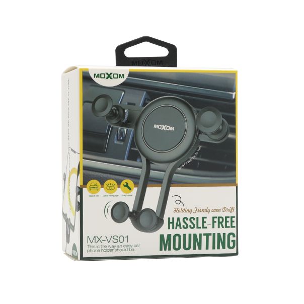 MOXOM Držač za mobilni telefon MX-VS01, crna - D853