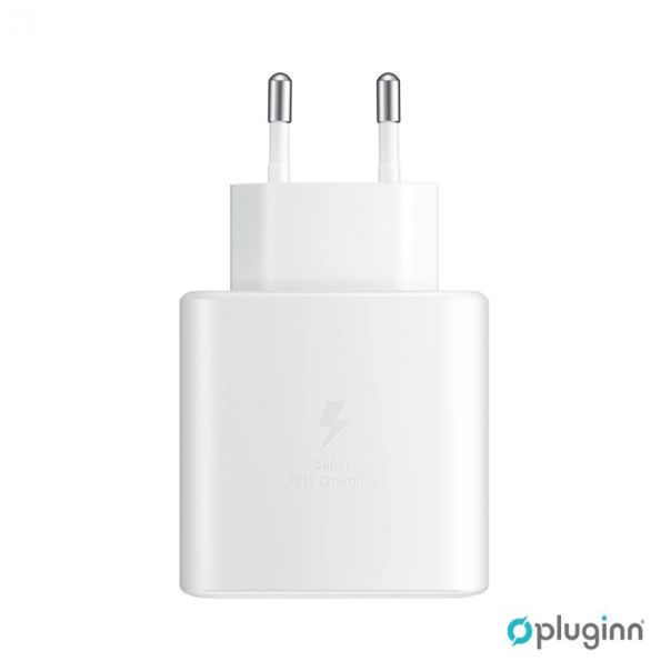 Kucni Punjac Pluginn AJ-45 PD Fast 45W redizajn za Samsung sa PD Type C kablom CE beli - EP3268082