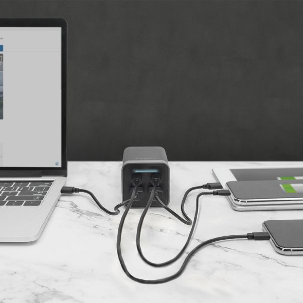 DIGITUS Univerzalni GaN punjač 150W, DA-10181, crna - DA-10181