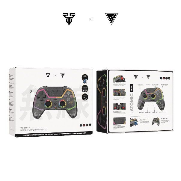 FANTECH Joypad Wireless WGP14V2 Nova Pro Atomic Black - 214902-1