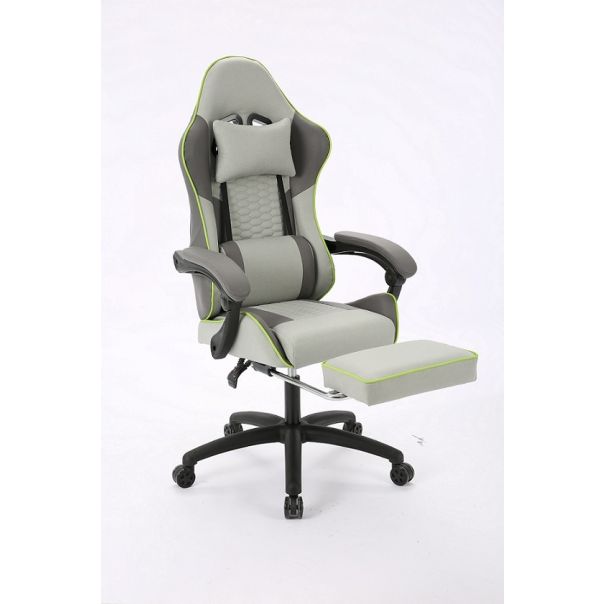 ePlayGame Gejmerska stolica HC-4095 FABRIC-LGSG tamno siva - HC-4095 FABRIC-LGSG