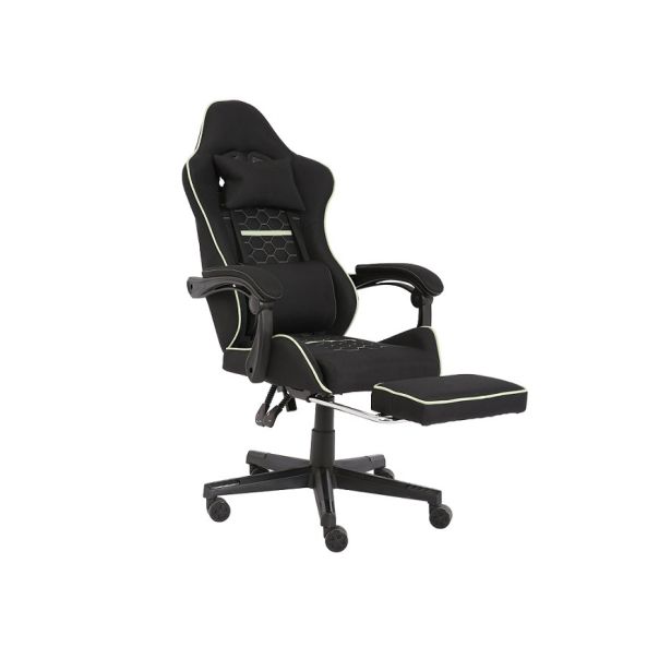 ePlayGame Gejmerska stolica HC-4064-4095 GG crno zelena - HC-4064-4095 GG