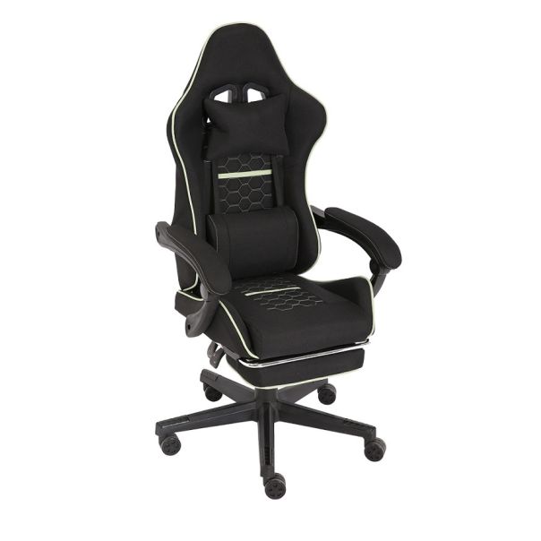 ePlayGame Gejmerska stolica HC-4064-4095 GG crno zelena - HC-4064-4095 GG