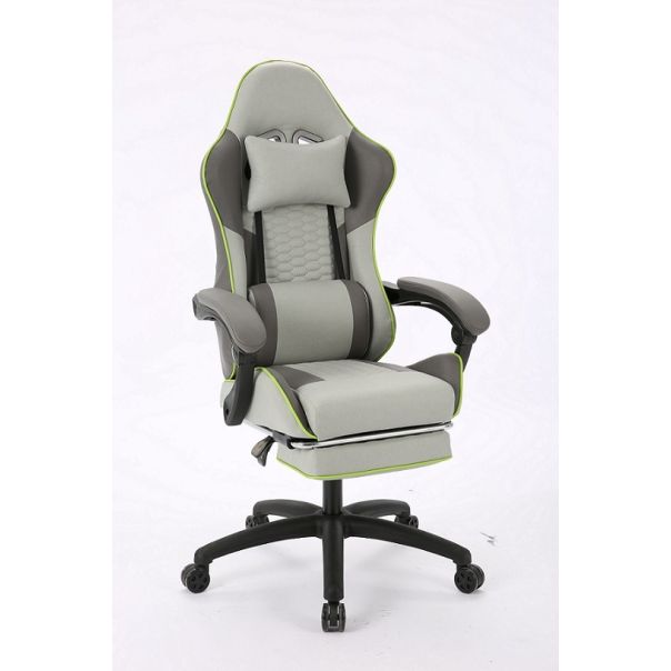 ePlayGame Gejmerska stolica HC-4095 FABRIC-LGSG tamno siva - HC-4095 FABRIC-LGSG