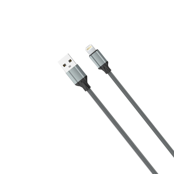 Kabel LDNIO LS441 USB na iPhone Lightning sivi 1m - 044396