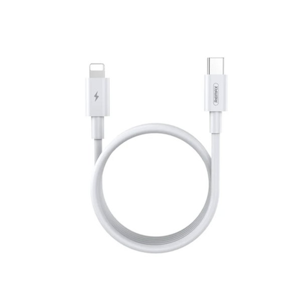 Kabel Remax Marlik RC-183i PD 20W Fast Charge Type-C na iPhone Lightning beli 2m - 049414