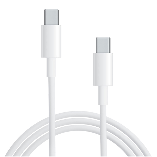 Kabel Type-C na Type-C beli 1m - 017251
