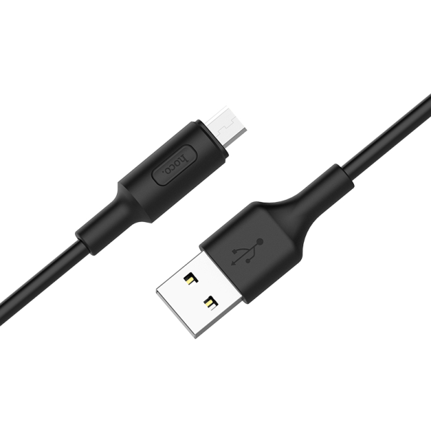Data kabl HOCO X25 Soarer micro USB 1m crni - 79631