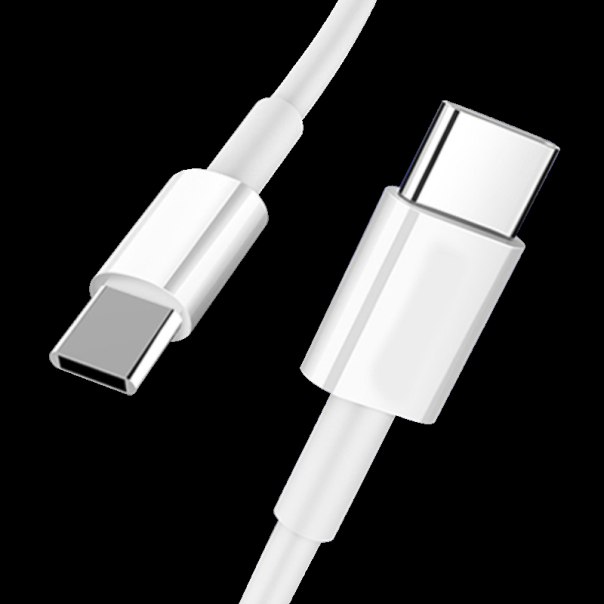 Data kabl KONFULON DC15 PD 18W Type C na Type C beli 1m - 92109