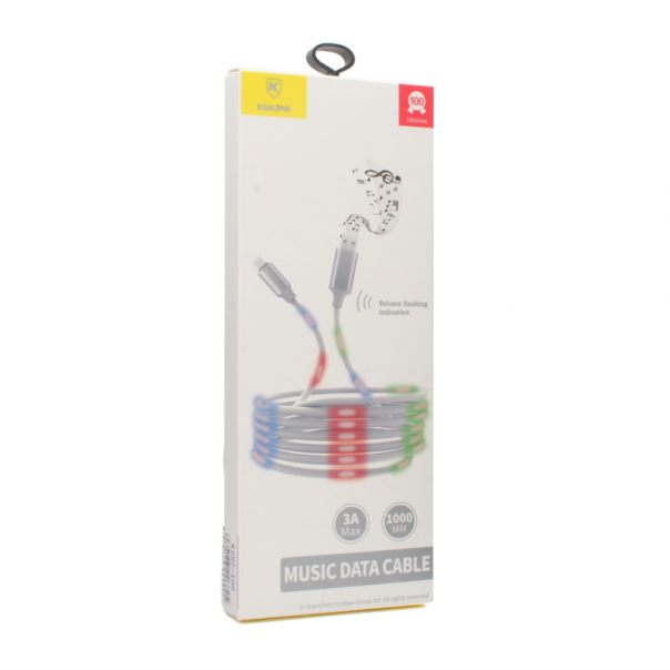 Data kabl KUCIPA K257 micro USB 1m crveni - 81227