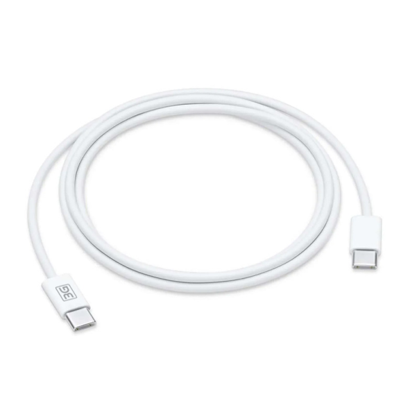 Data kabl L 3G 65W Type C na Type C beli 1m - 216691-1