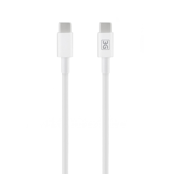 Data kabl L 3G 65W Type C na Type C beli 1m - 216691