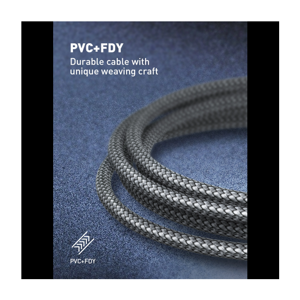 Data kabl LDNIO LC111 PD Type C na iPhone lightning 30W HQ sivi 1m - 96542