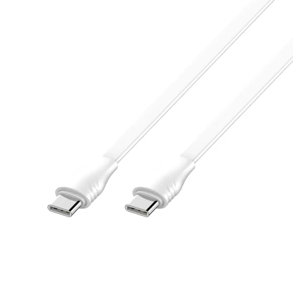 Data kabl LDNIO LC131-C 65W Type C na Type C beli 1m - 205266