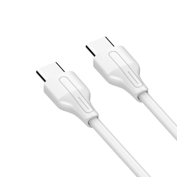 Data kabl LDNIO LC132-C 65W Type C na Type C beli 2m - 205268-1