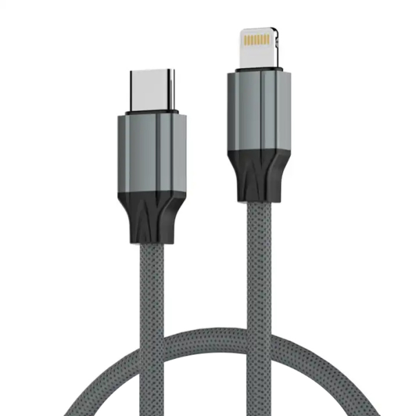 Data kabl LDNIO LC441I 30w, Type C na iPhone lightning sivi 1m - 211120