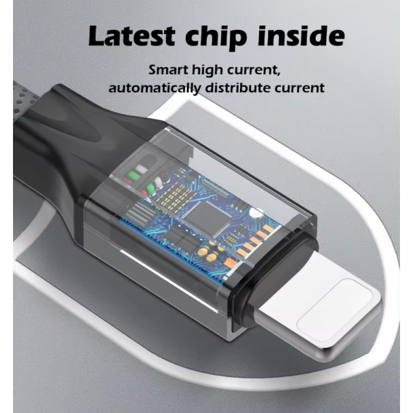 Data kabl LDNIO LC442I 30w, Type C na iPhone Lightning sivi 2m - 215601