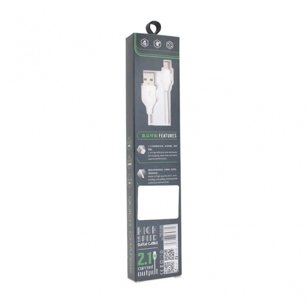 Data kabl LDNIO LS371 Type C beli 1m - 67270
