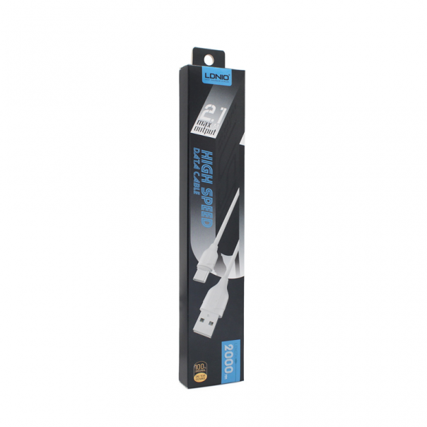 Data kabl LDNIO LS372 Type C beli 2m - 67273