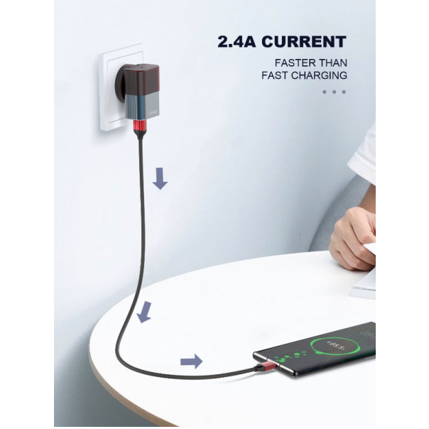 Data kabl LDNIO LS431 micro USB crni 1m - 96532