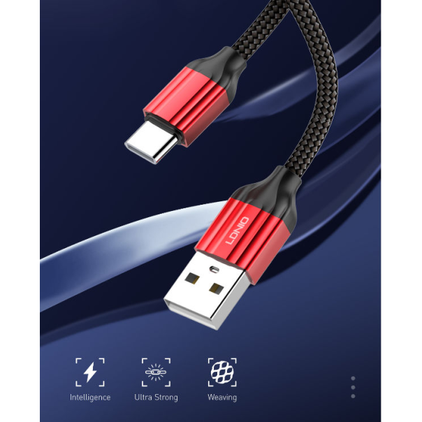 Data kabl LDNIO LS432 Type C crni 2m - 96540-1