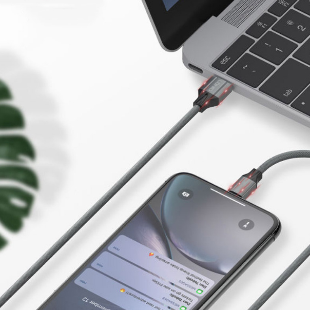Data kabl LDNIO LS441 micro USB sivi 1m - 86822