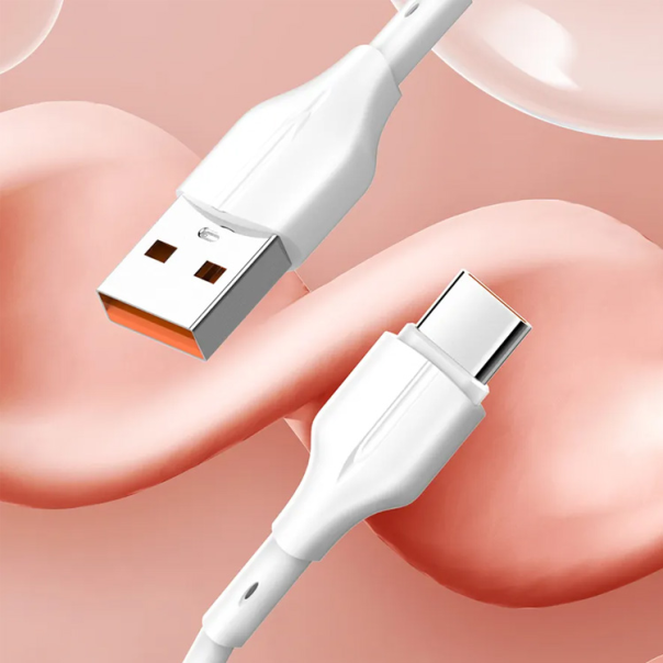 Data kabl LDNIO LS841 25W Fast Type C beli 1m - 209976