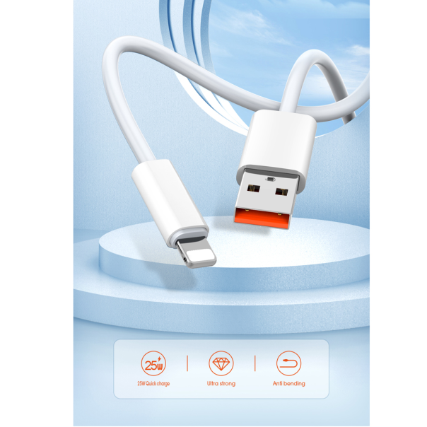 Data kabl LDNIO LS891 25W Fast iPhone lightning beli 1m - 209471