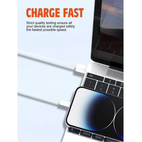 Data kabl LDNIO LS892 25W Fast micro USB 2m beli - 209473